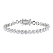 Bezel Tennis Bracelet