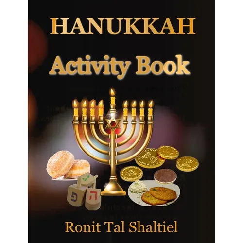 Hanukkah Activity book: For kids-Coloring, Maze, Hidden words game and more.