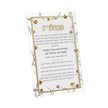 Golden Branch Havdalah Card