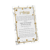 Golden Branch Havdalah Card