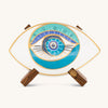 Protected with Positivity - Evil Eye Ceramic Wall Blessing