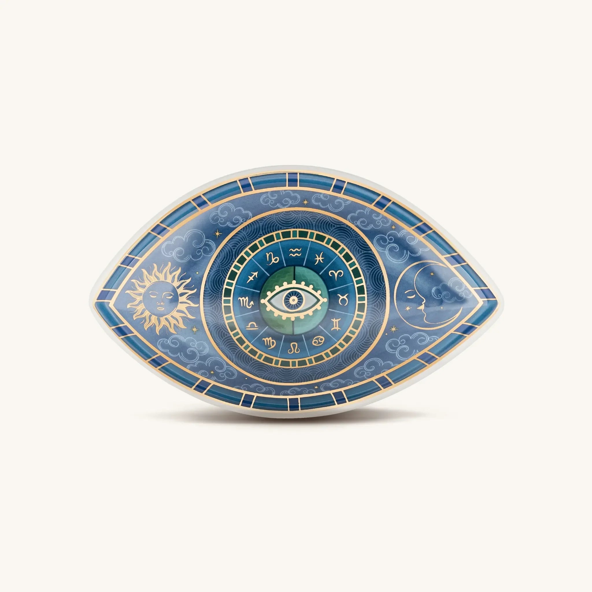 Celestial Unity - Evil Eye Ceramic Wall Blessing