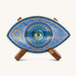 Celestial Unity - Evil Eye Ceramic Wall Blessing