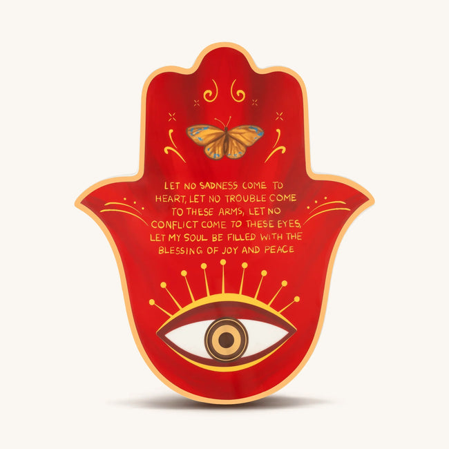 Expanded Awareness Large Hamsa Wall Blessing