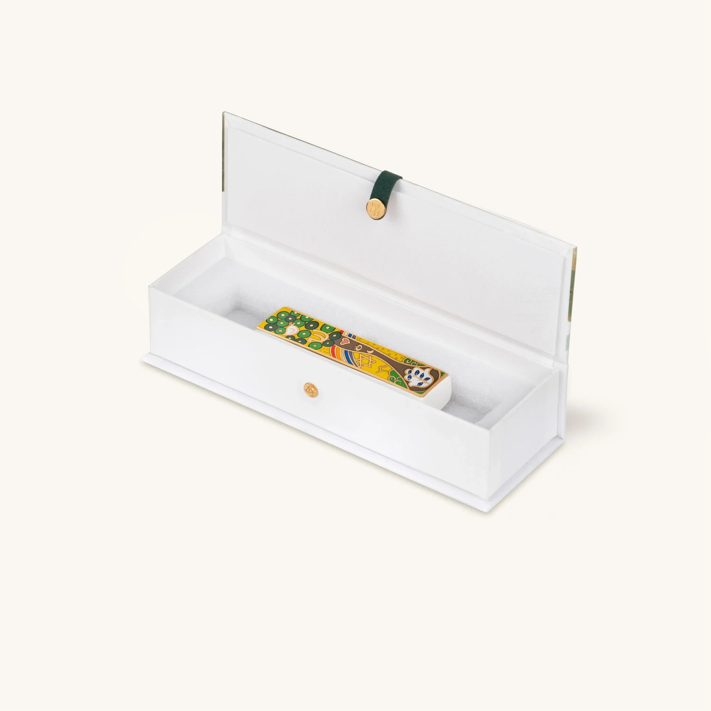 Grounded Presence Ceramic Tree of Life Mezuzah