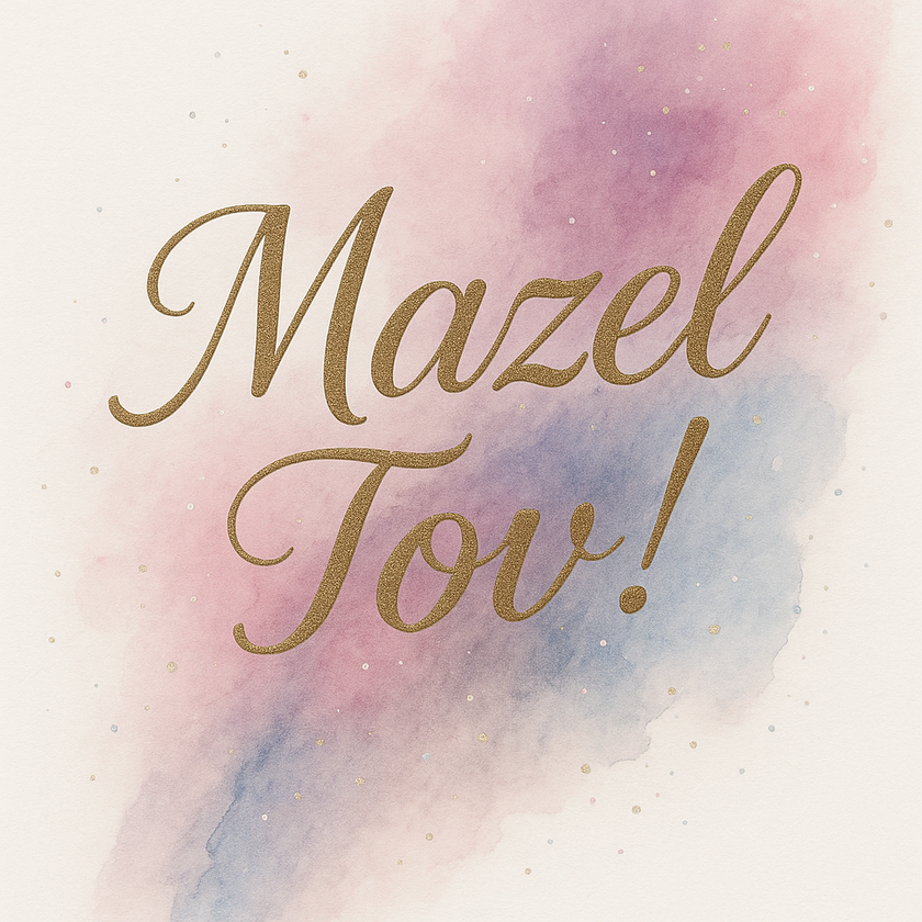 Simcha Kits Virtual Gift Card - Mazal Tov