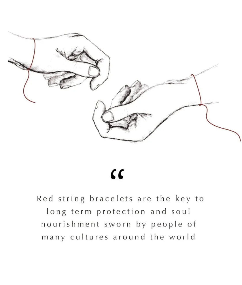 Peace Keeper - Hamsa Red String Bracelet