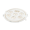 Leatherite Dimaond Seder Plate