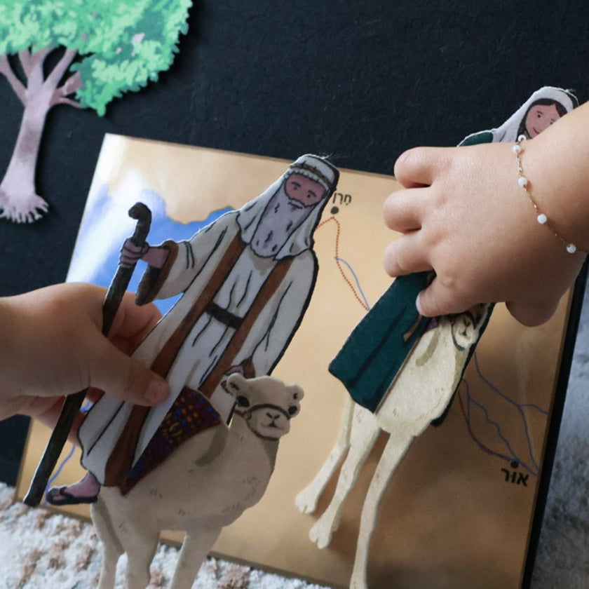 Avraham Felt Set: Lech Lecha, Vayeira & Chayei Sarah