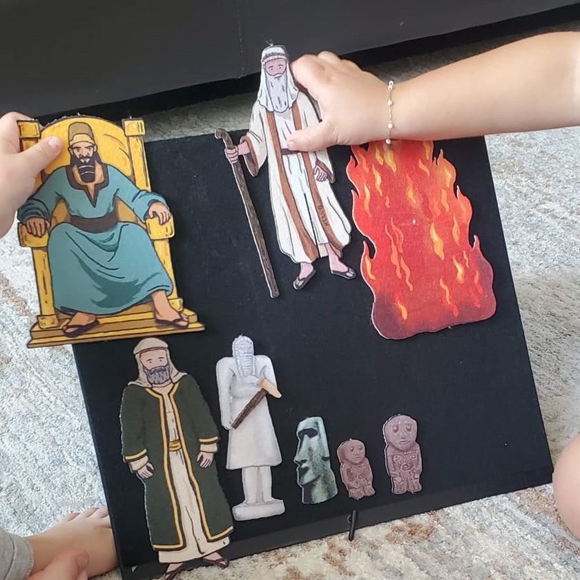 Avraham Felt Set: Lech Lecha, Vayeira & Chayei Sarah