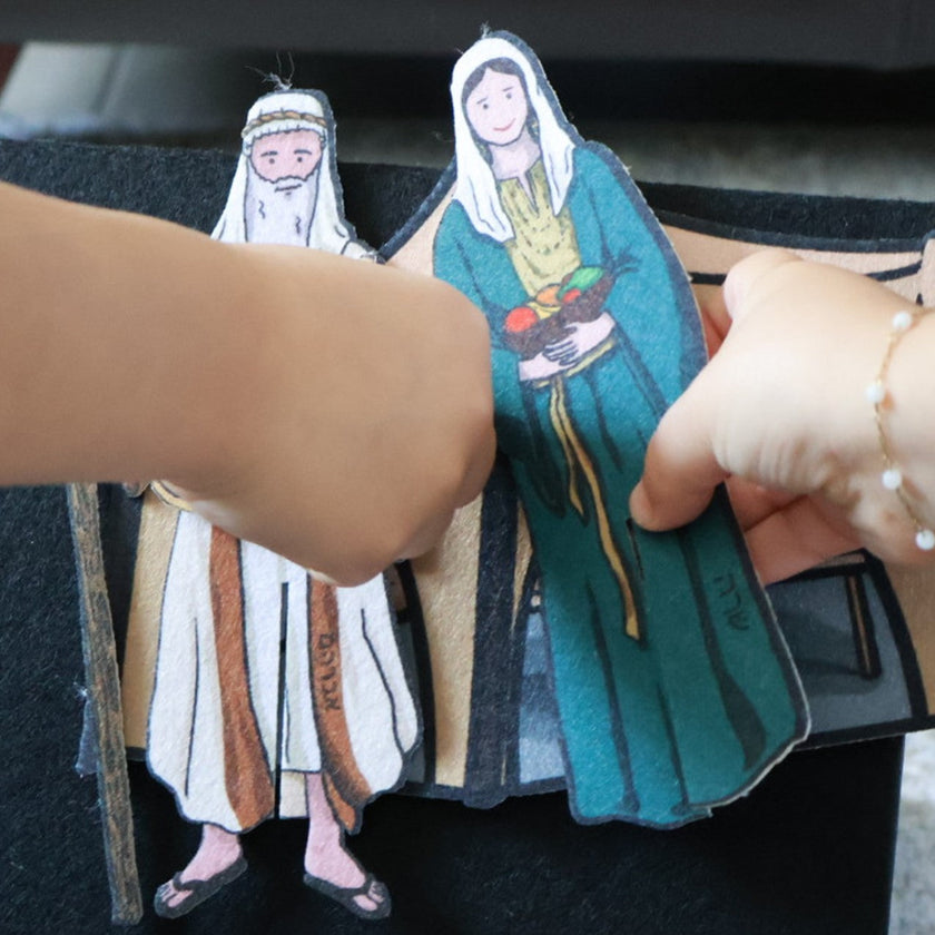 Avraham Felt Set: Lech Lecha, Vayeira & Chayei Sarah