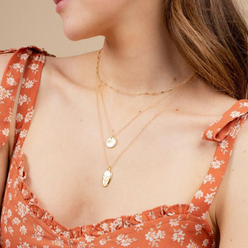 Rainbow Necklace Set