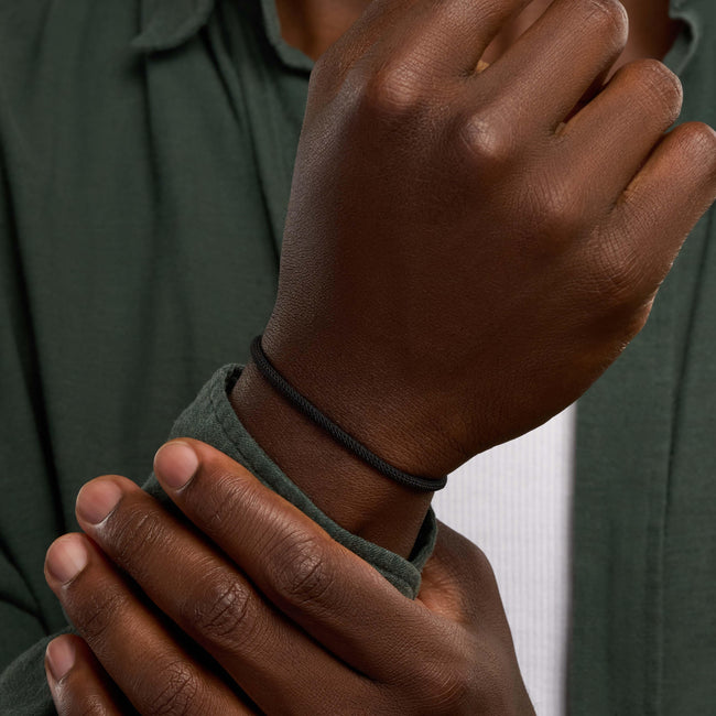 Eternal Soul Black String Bracelet