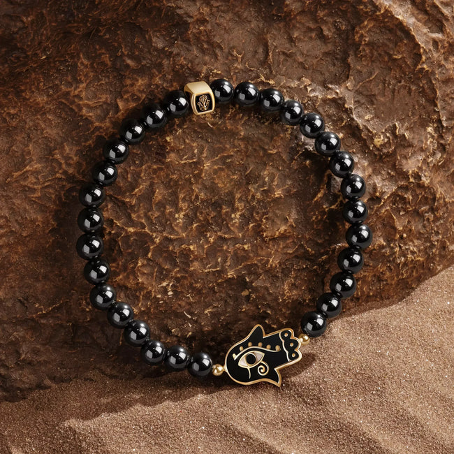 Spiritual Insight - Hamsa Eye Of Horus Bracelet