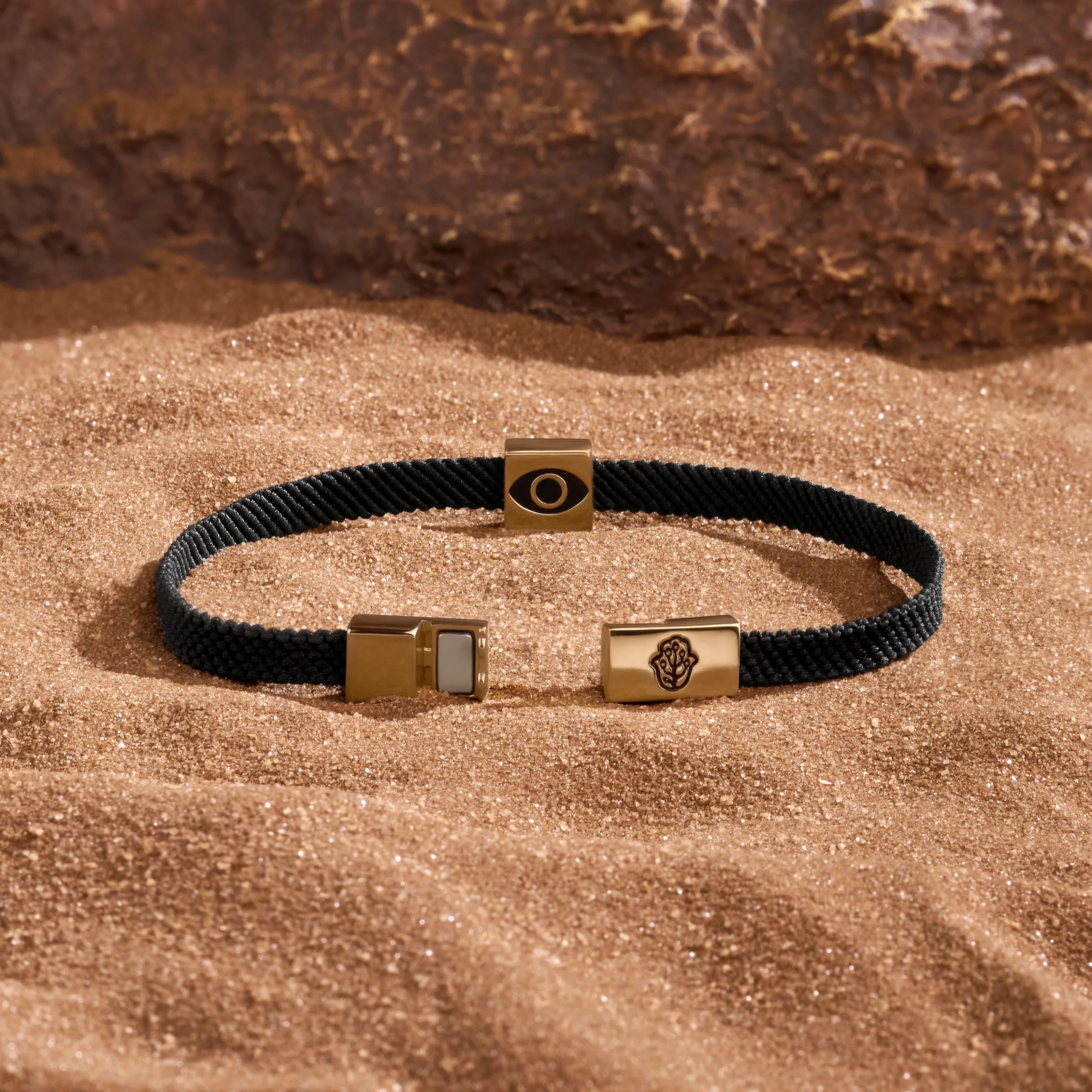 Soul’s Transformation Black Onyx Black String Bracelet