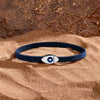 Men's Effortless Calm Blue String Bracelet