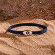 Men's Forward Vision Evil Eye Blue String Bracelet