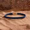 Men's Forward Vision Evil Eye Blue String Bracelet