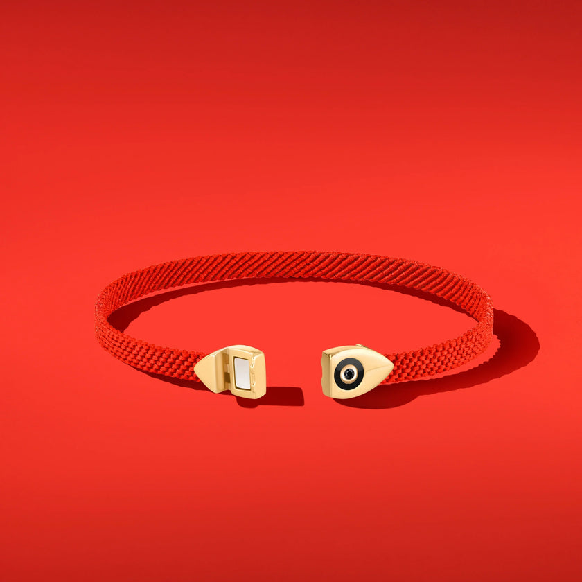 Grounded Protection - Evil Eye Red String Bracelet 