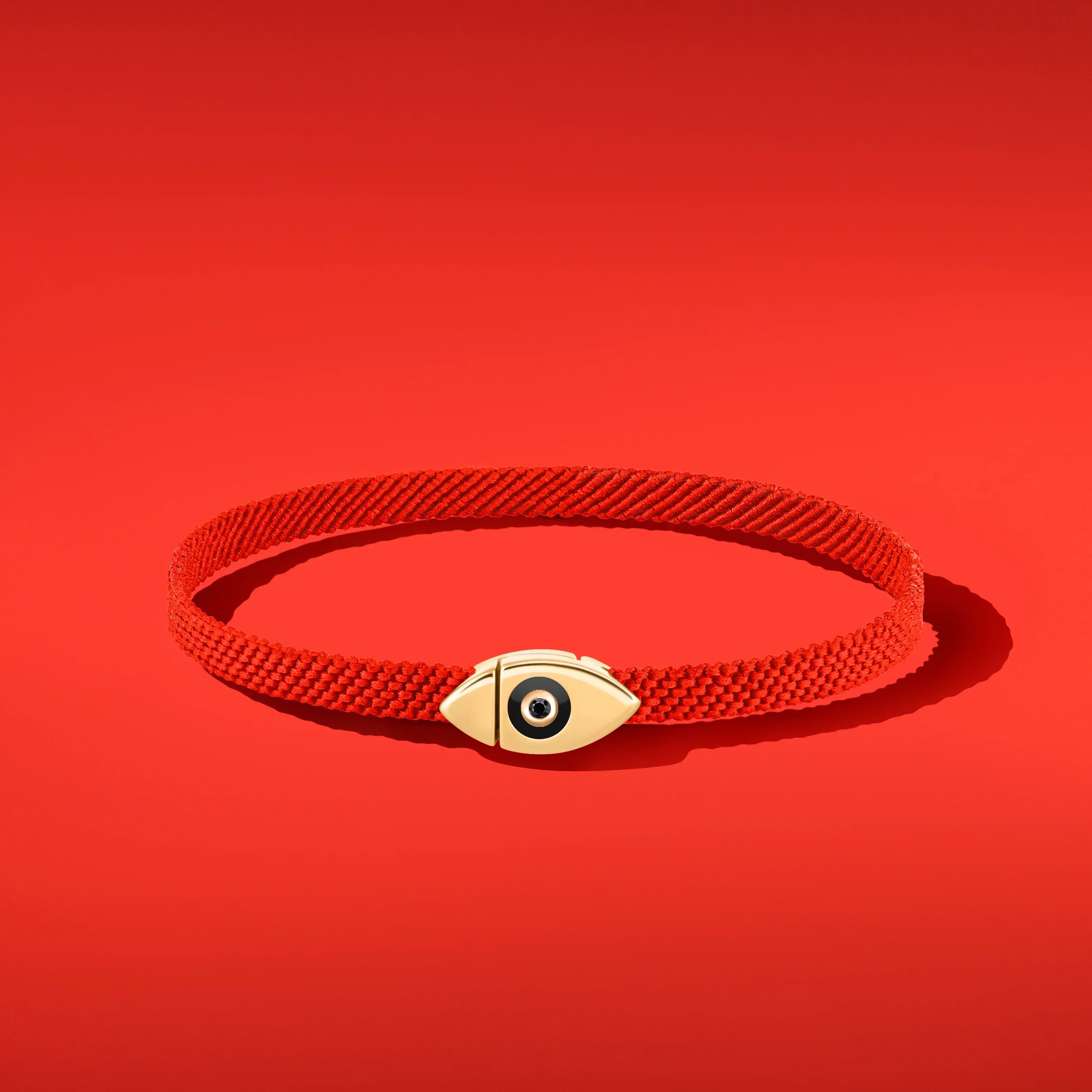 Grounded Protection - Evil Eye Red String Bracelet 