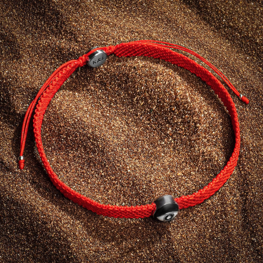 Hopeful Outlook - Evil Eye Red String Bracelet