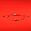 Fierce Protector - Evil Eye Red String Bracelet