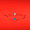 Spiritual Freedom - Evil Eye Red String Bracelet