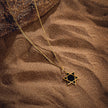 Grounded in Hope - Black Onyx Star of David Necklace
