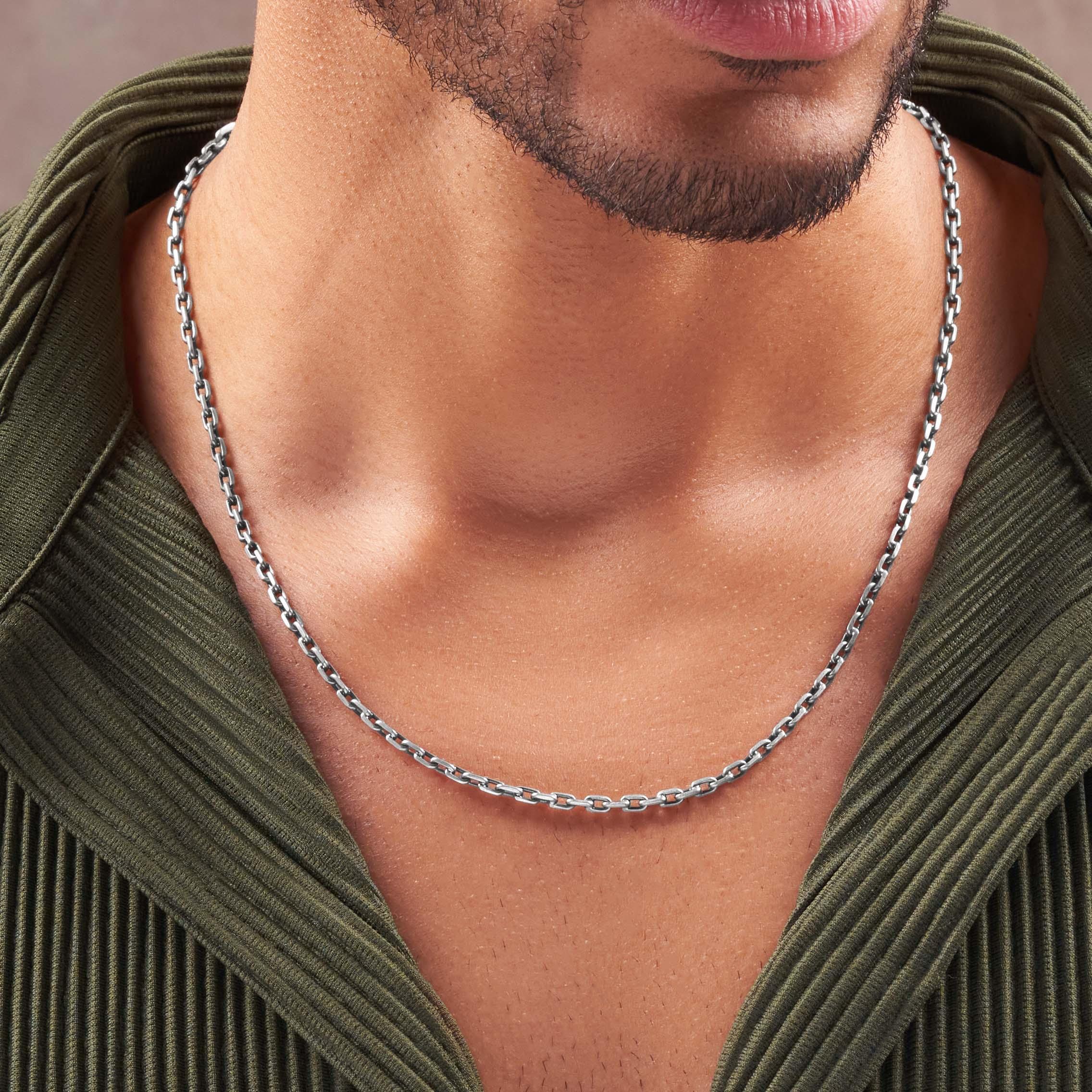 Soul Connection - Men's Silver Necklace