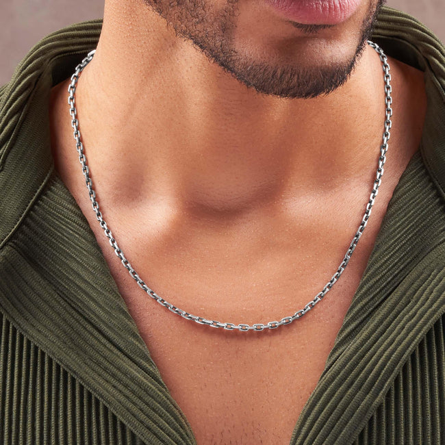 Soul Connection - Men's Silver Necklace