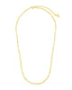 Elysia Delicate Mixed Link Chain Necklace