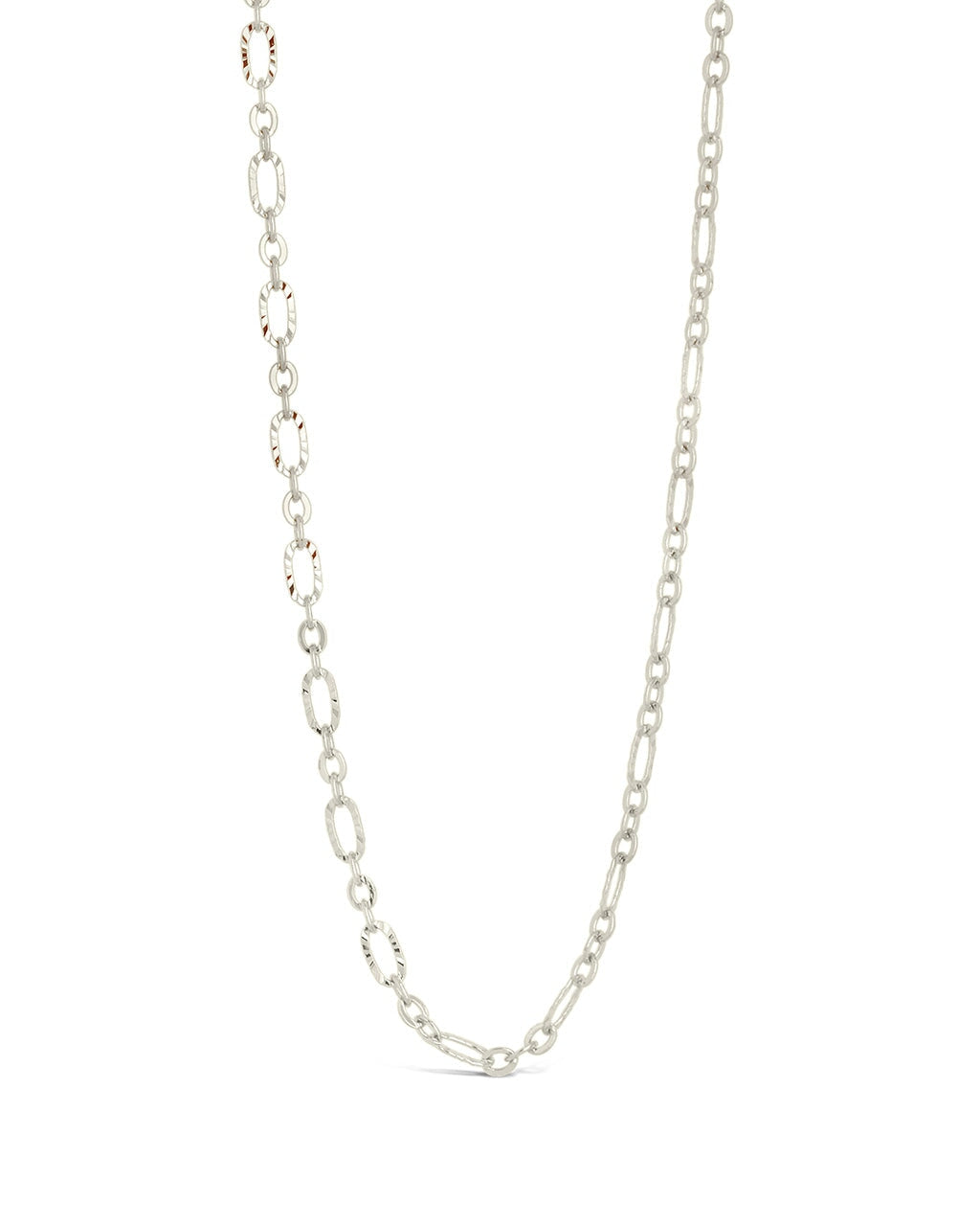 Elysia Delicate Mixed Link Chain Necklace