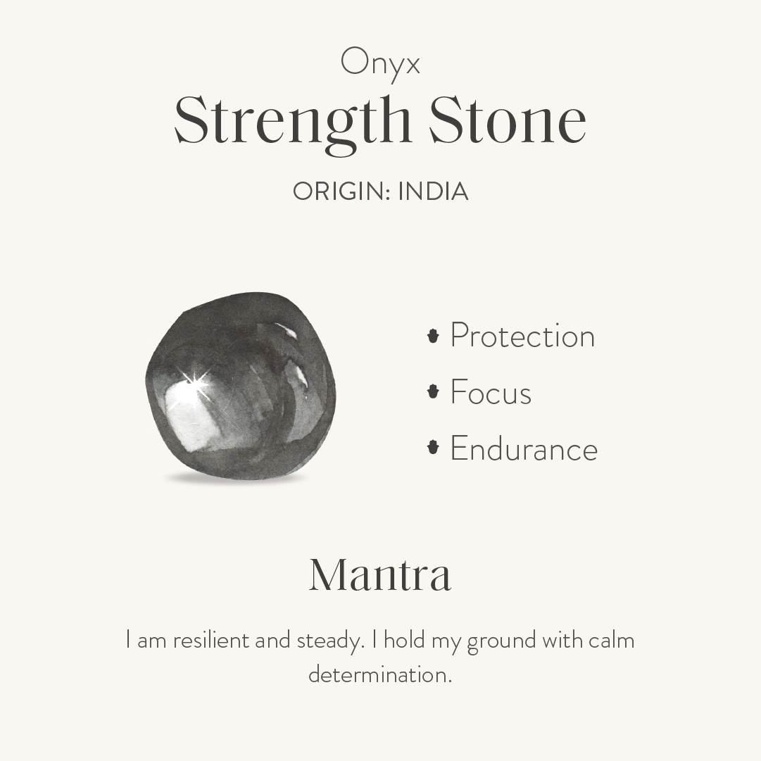 Faithful Discernment Black Onyx Star of David Pendant