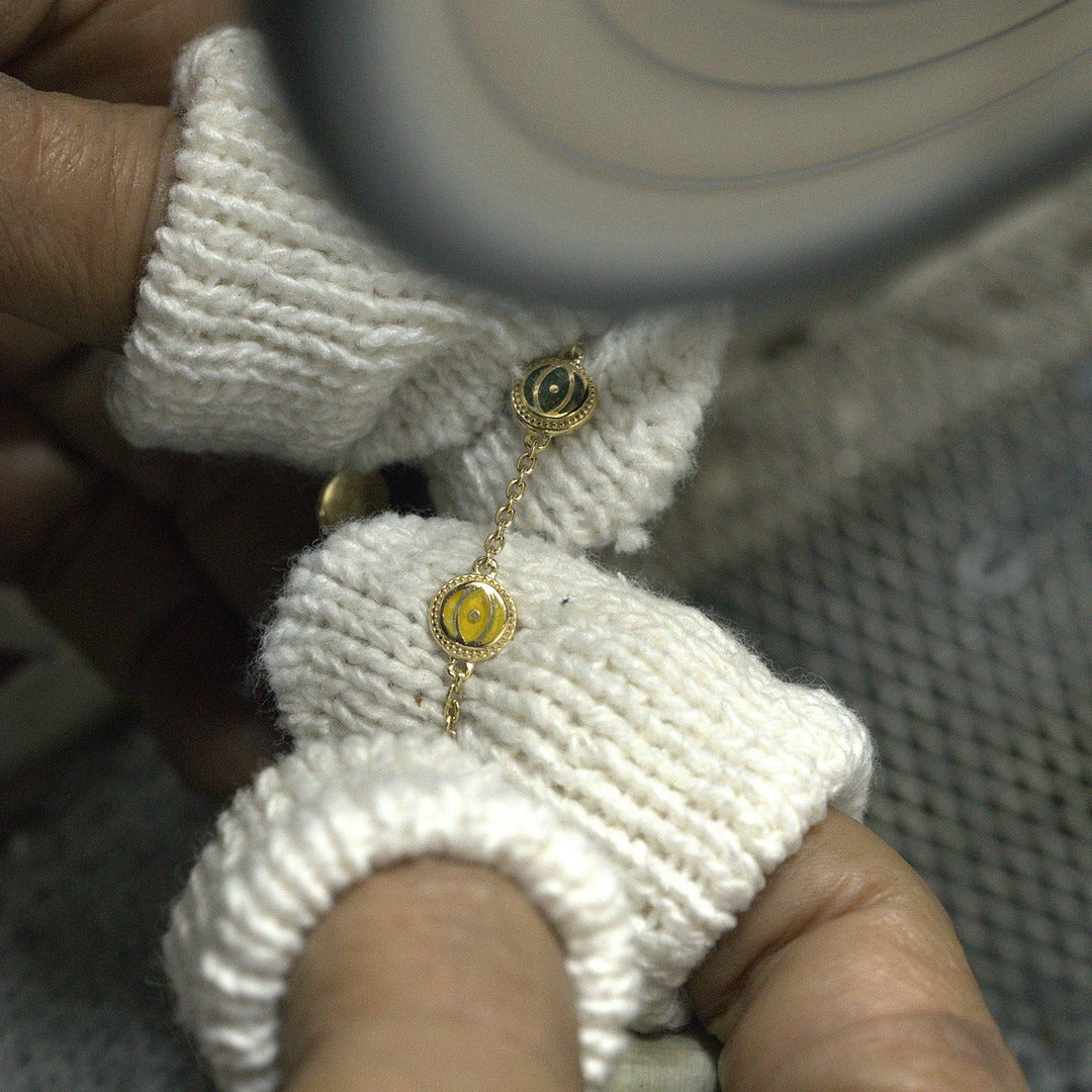 Heart’s Desire Multi-Stone Heart Bracelet