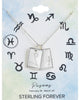 Zodiac Tag Necklace