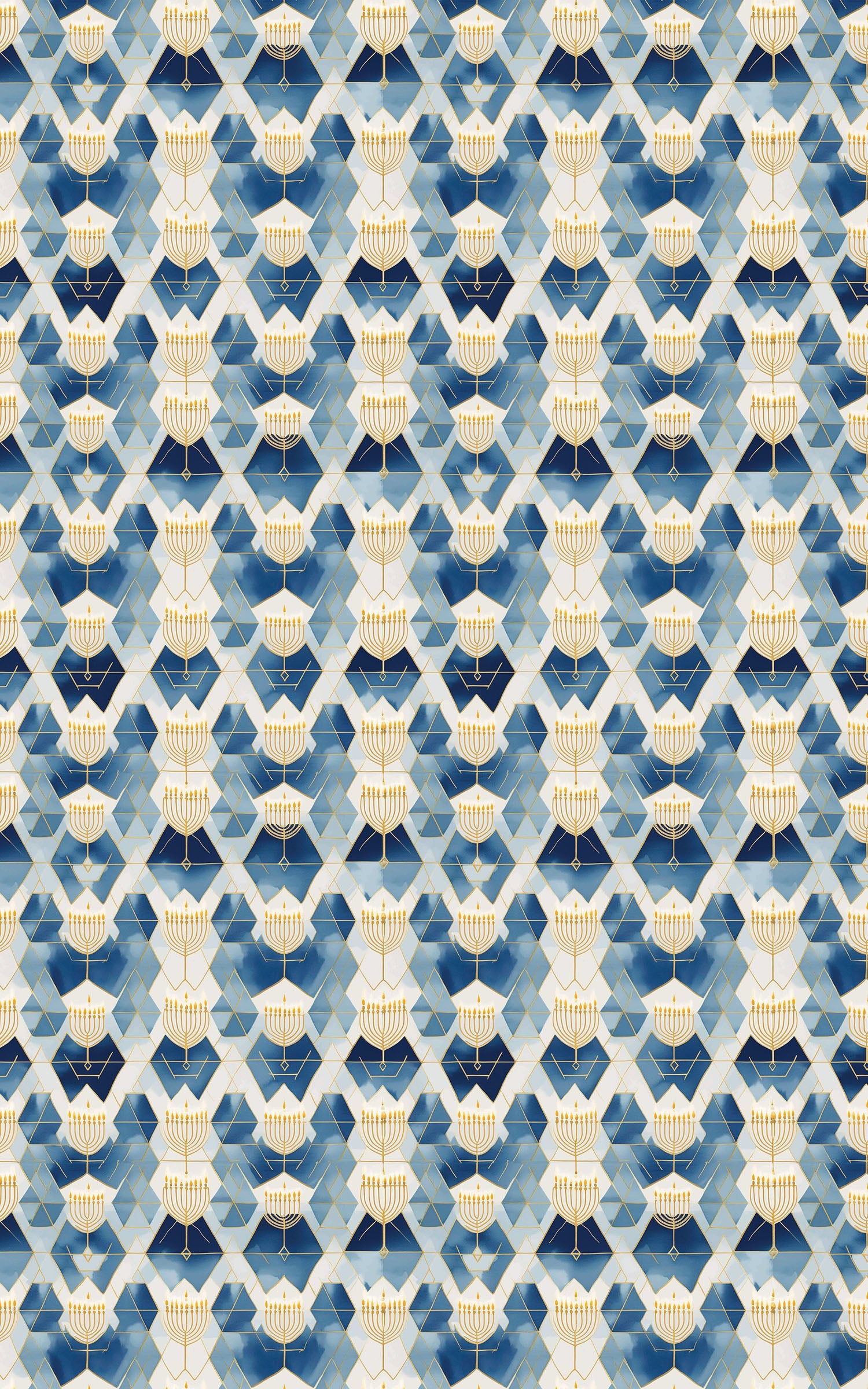 Menorah Dreams and Gilded Beams