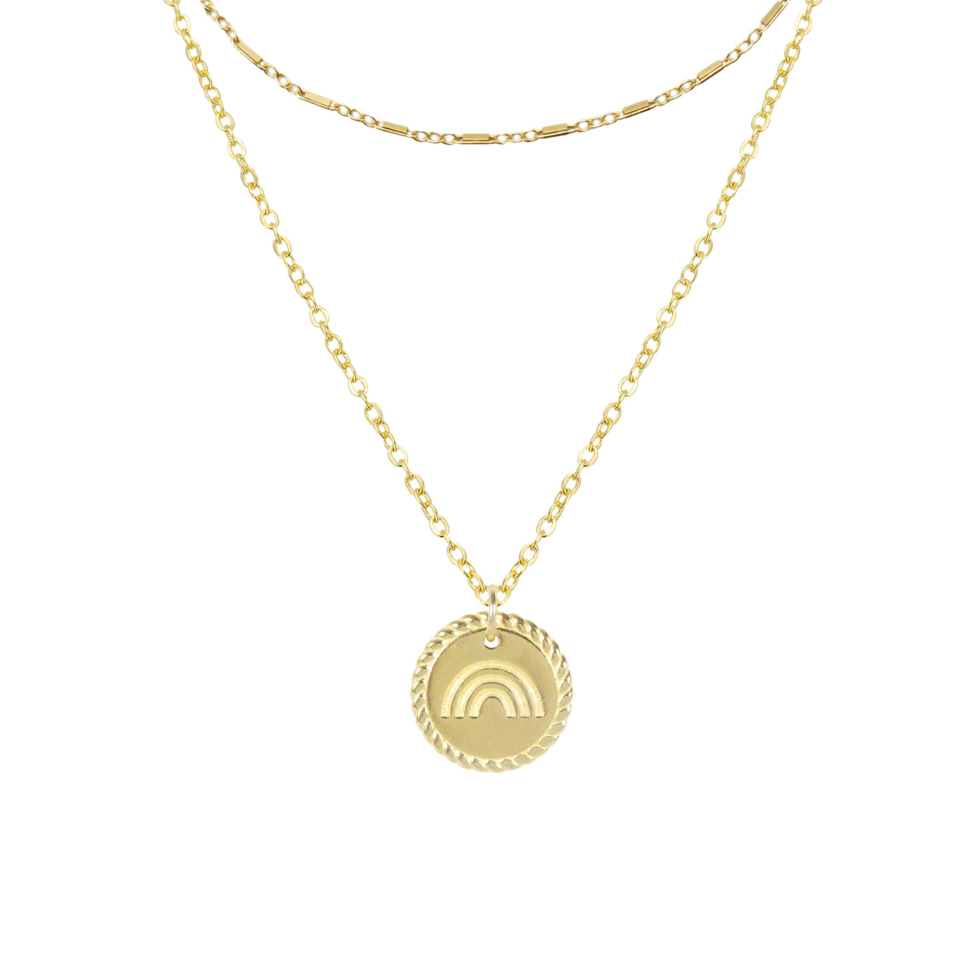 Rainbow Necklace Set