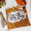 Shabbat and Yomtov Sequined Challah Cover