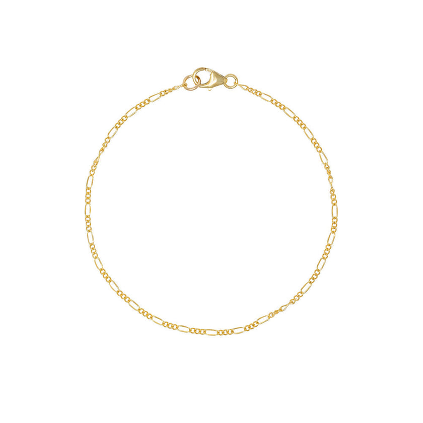 Figaro Chain Bracelet