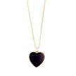 Onyx Heart Necklace