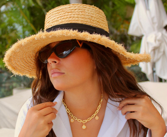 Gold Coin Medallion Necklace