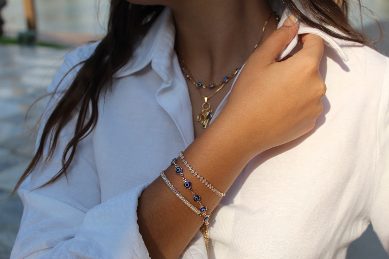 Evil Eye CZ Bracelets