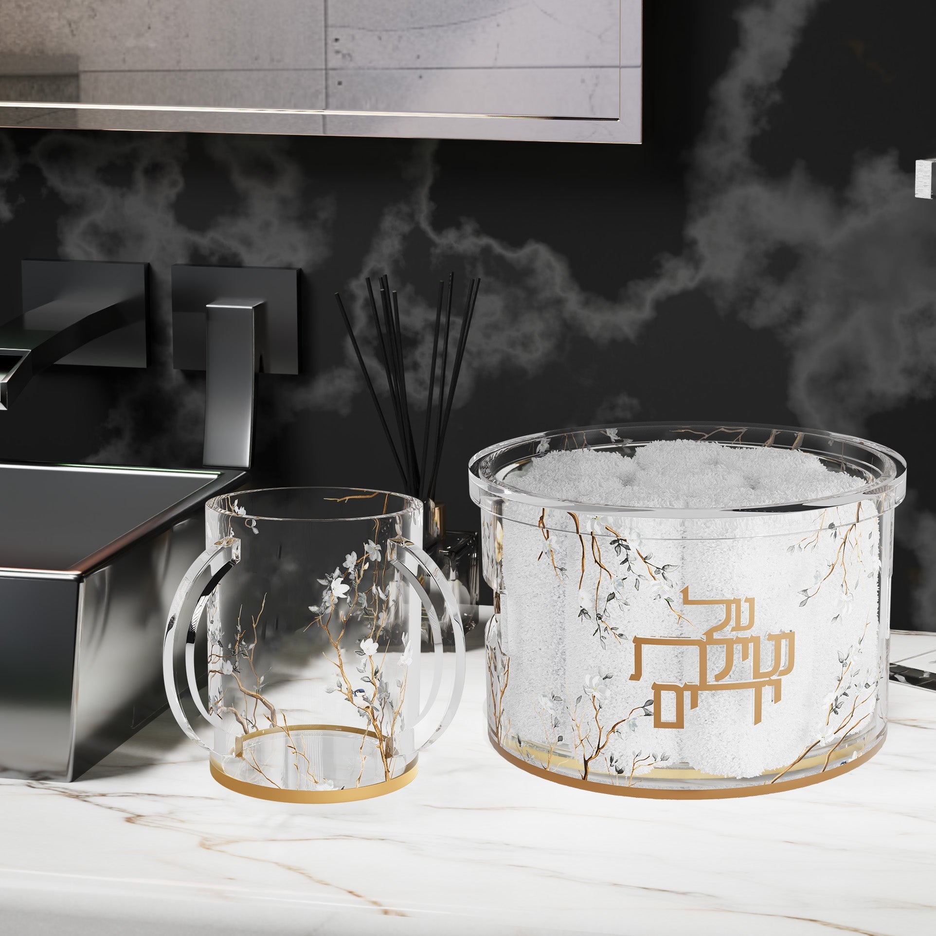 Botanical Blooms Washing Cup