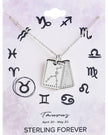 Zodiac Tag Necklace