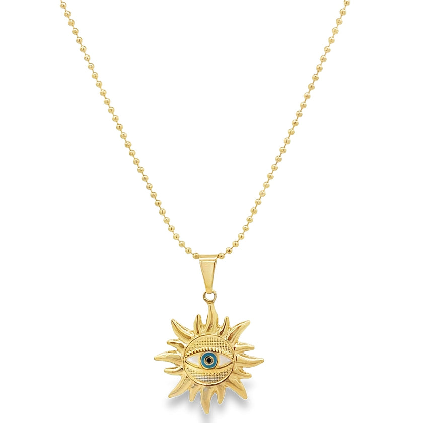 Sapphire Evil Eye Necklaces Choker