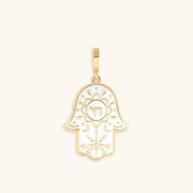 Infinite Peace - Hamsa Charm