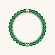 Vital Harmony - Emerald Agate May Birthstone Evil Eye Bracelet