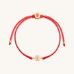 Bright Hope - Red String Star of David Charm Bracelet