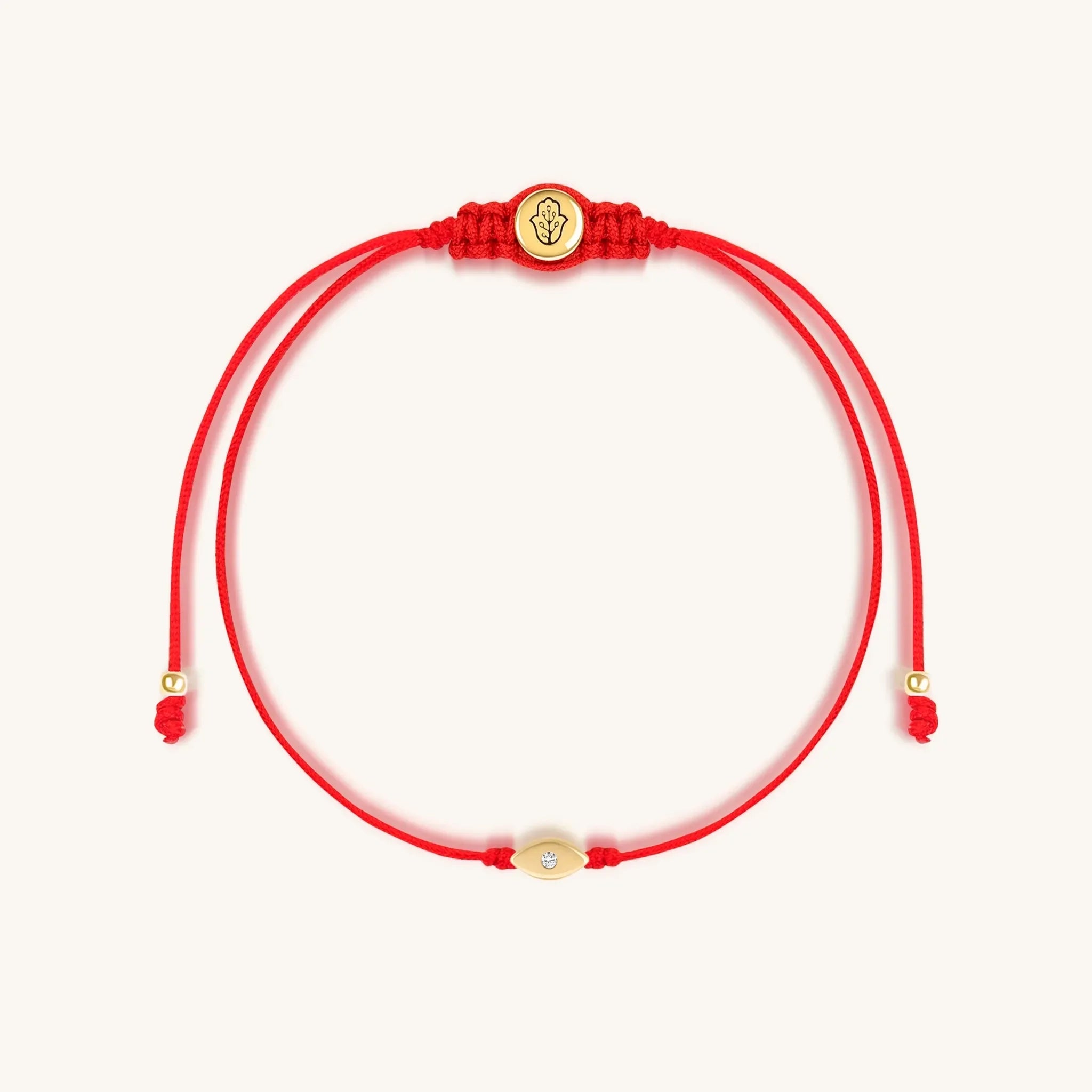 Watchful Wisdom - Evil Eye Red String Bracelet