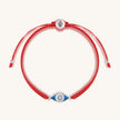 Prevent Harm - Red String Evil Eye Charm Bracelet